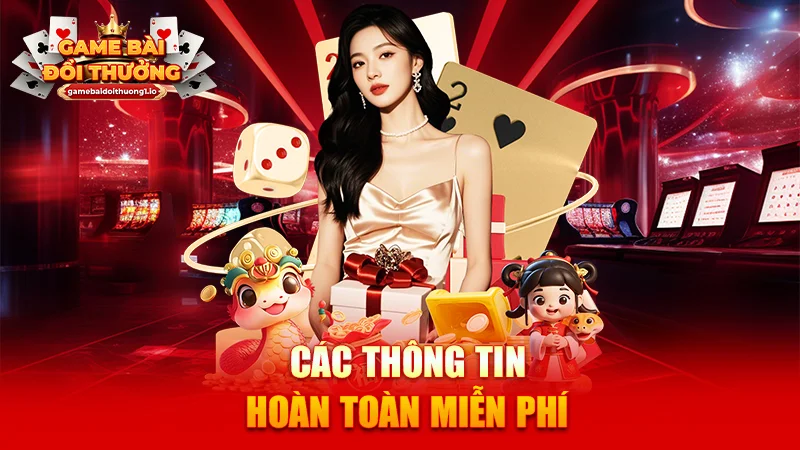 Các thông tin hoàn toàn miễn phí